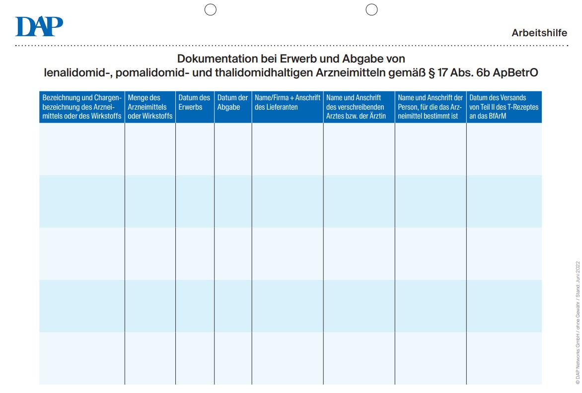 TRezept Dokumentation  DeutschesApothekenPortal