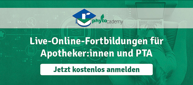 Live-Online-Fortbildung für Apotheker und PTA – Jetzt kostenlos anmelden!