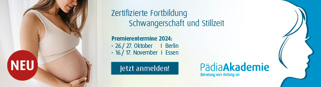 Zertifizierte Fortbildung Schwangerschaft und Stillzeit