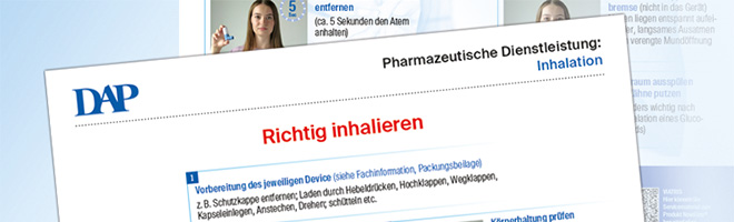 „Richtig inhalieren“