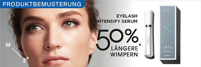 Produktbemusterung Eyelash Intensify Serum