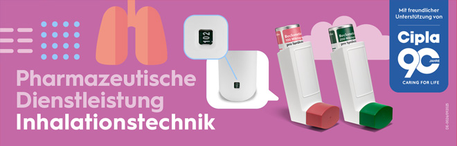 Pharmazeutische Dienstleistungen: Inhalationstechnik