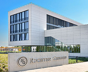 Moderner Produktionsstandort von Gedeon Richter in Europa.
