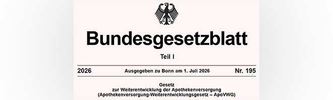 ApoVWG in Kraft: Das gilt seit heute für Apotheken