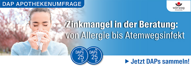 Zinkmangel in der Beratung: von Allergie bis Atemwegsinfekt