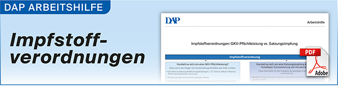 Zur Arbeitshilfe Impfstoffverordnungen