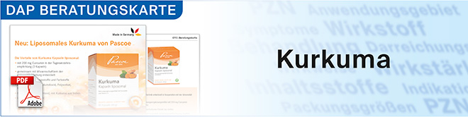 DAP Beratungskarte Kurkuma Kapseln liposomal