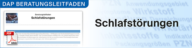 DAP BERATUNGSLEITFADEN Schlafstörungen