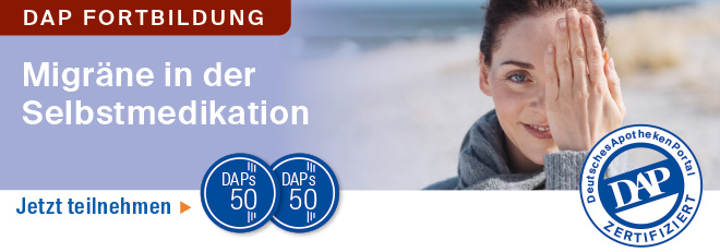 DAP FORTBILDUNG Migräne in der Selbstmedikation