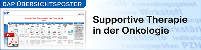DAP ÜBERSICHTSPOSTER Supportive Therapie in der Onkologie