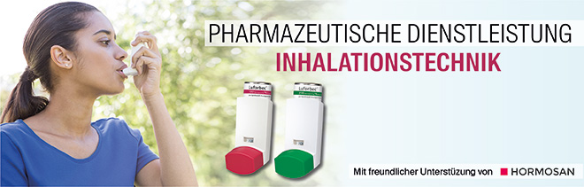 Pharmazeutische Dienstleistung: Inhalationstechnik