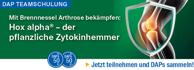 zur Teamschulung Hox alpha® - der pflanzliche Zytokinhemmer