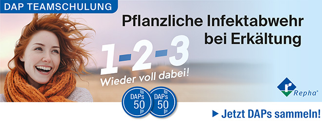 DAP TEAMSCHULUNG Pflanzliche Infektabwehr bei Erkältung