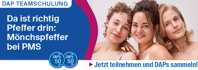 DAP TEAMSCHULUNG Da ist richtig Pfeffer drin: Mönchspfeffer bei PMS
