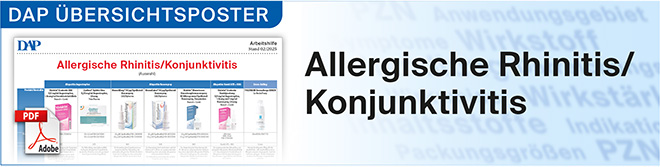 Zum Poster Allergische Rhinitis/Konjunktivitis