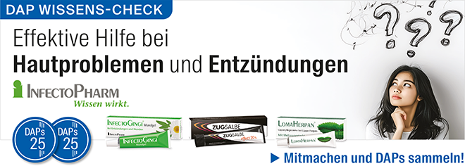 DAP WISSENS-CHECK Effektive Hilfe bei Hautproblemen und Entzündungen