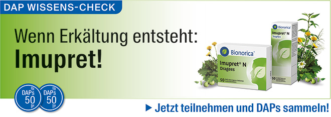 zum Wissens-Check „Imupret“