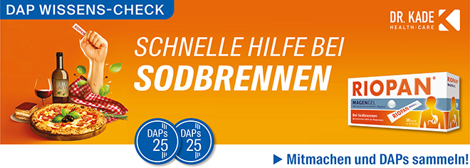 DAP Wissens-Check – richtig beraten zu Sodbrennen