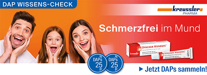 DAP Wissens-Check Schmerzfrei im Mund