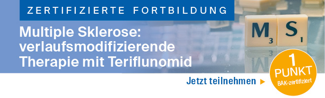 Zur BAK-Fortbildung MS-Therapie mit Teriflunomid